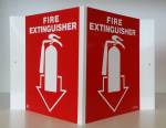 3d Projecting Visi-sign Fire Extinguisher