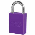 AMERICAN LOCK ALUMINUM PADLOCK - 1" SHACKLE, PURPLE