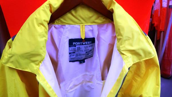 Class 3 Hi-Vis Contrast Rain Traffic Jacket Yellow/Black bottom #3