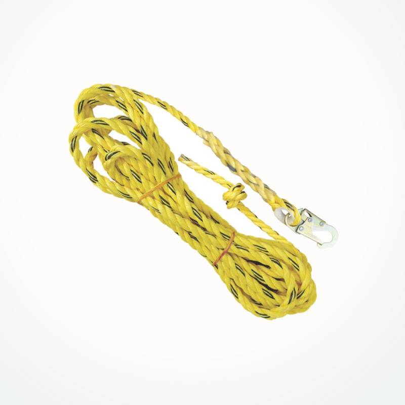 100FT POLYESTER ROPE LIFELINE, Fall Protection, V1003201| SafetyEr